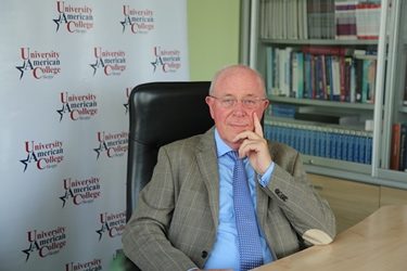 Interview with prof. Gerd Wassenberg, PhD, international visiting professor at UACS