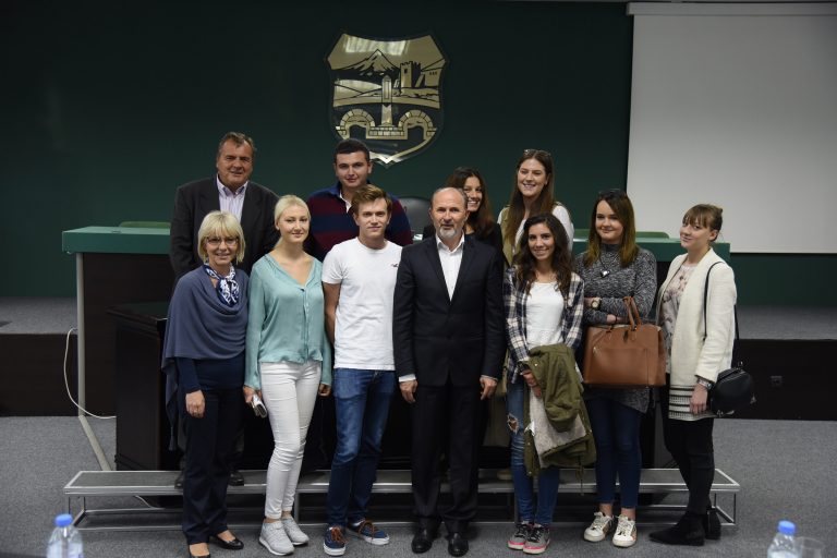 Visit to the headquarters of the City of Skopje