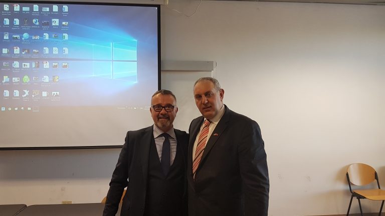 UACS Rector, Prof. Marjan I. Bojadjiev, PhD as a visiting lecturer at University of Rome Tor Vergata