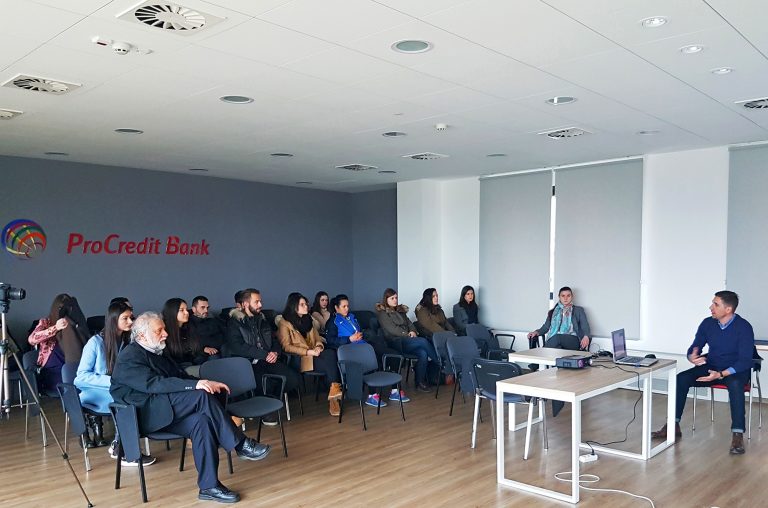 Visit to Pro Credit Bank headquarters