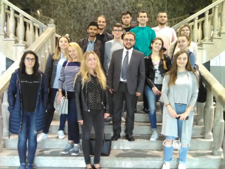 UACS students at the Archaeological Museum