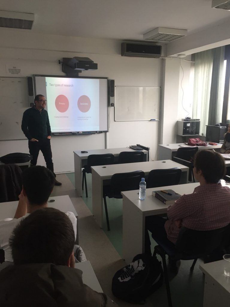 Rating Agency owner Mr. Nikola Spasov as guest speaker at UACS