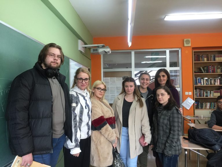 Visit to International High School NOVA