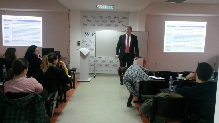 Како да се води бизнис во Германија – предавање од проф. д-р Мајкл Греф 