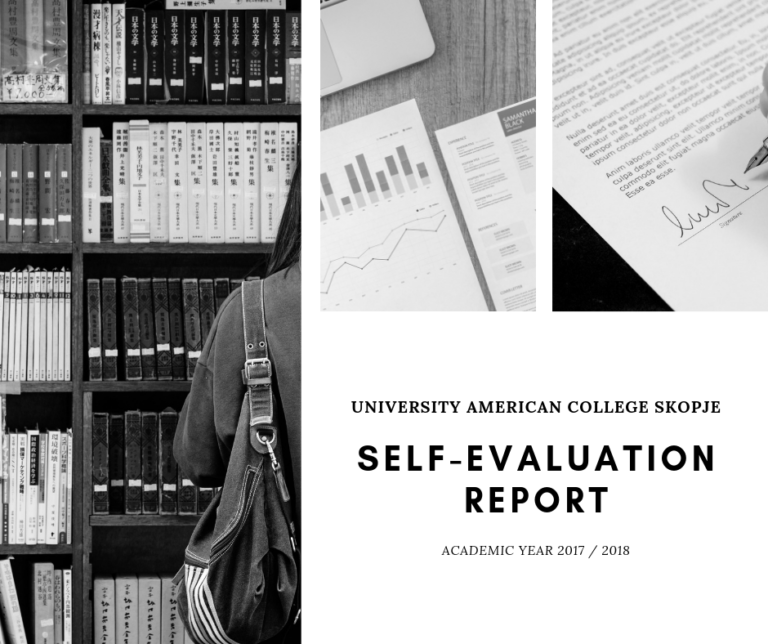 UACS SELF-EVALUATION REPORT ACADEMIC YEAR 2017 / 2018