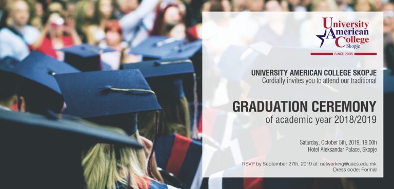 Graduation Ceremony of Academic Year 2018/2019