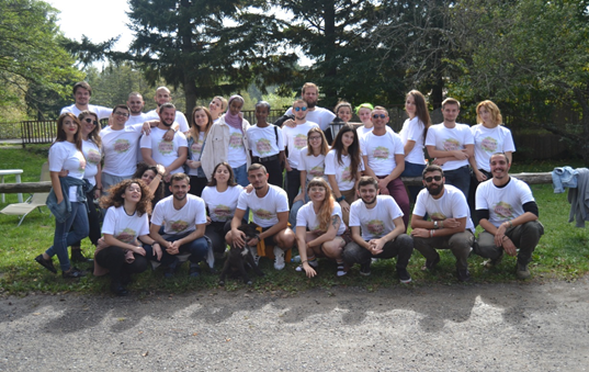 UACS student of psychology at Youth Exchange camp in Calabria