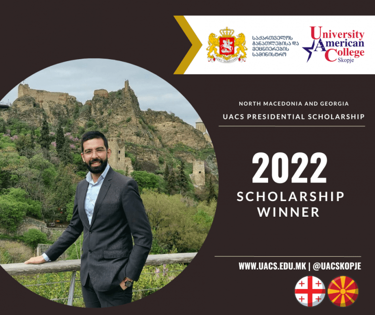 UACS Presidential Scholarship Winner – Nika Inauri