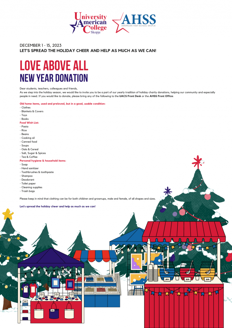 UACS Donation Drive