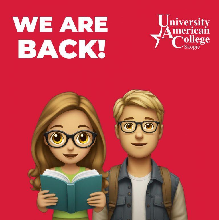 We’re back!