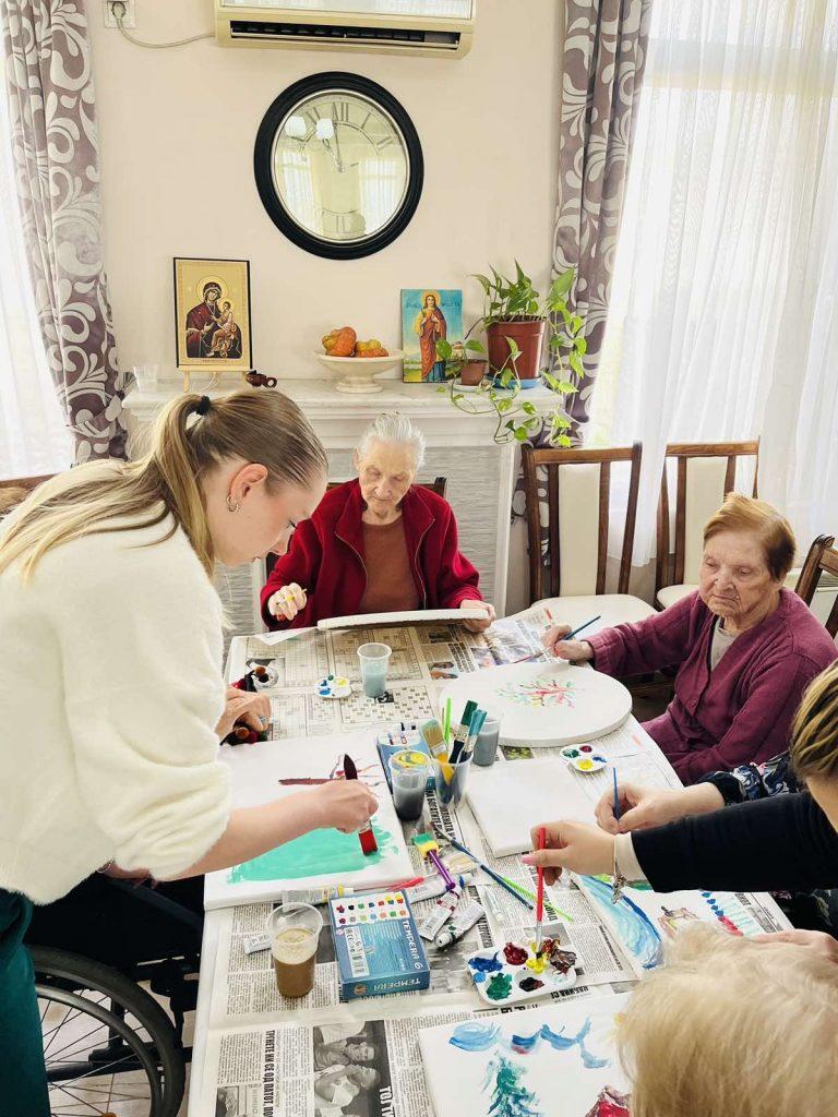 UACS Visit of the home for the eldery Hotel Idila Terzieva