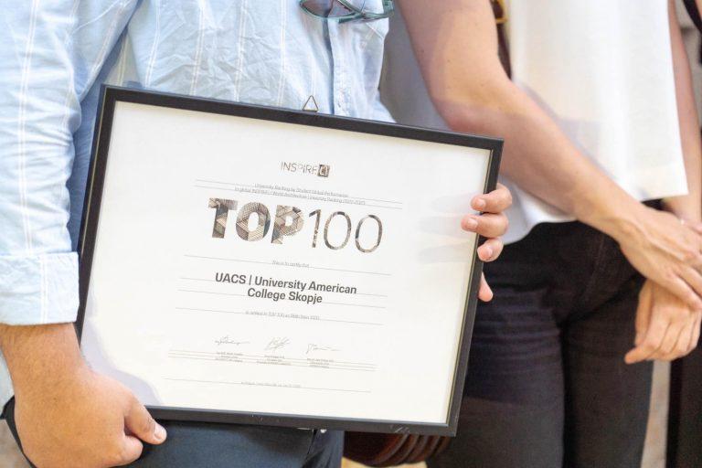 UACS School of Architecture and Design – Top 100 universities in the world in the INSPIRELI Awards