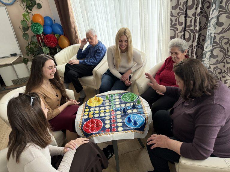 Visit to the Senior Home Facility Idila, by UACS and AHSS Students