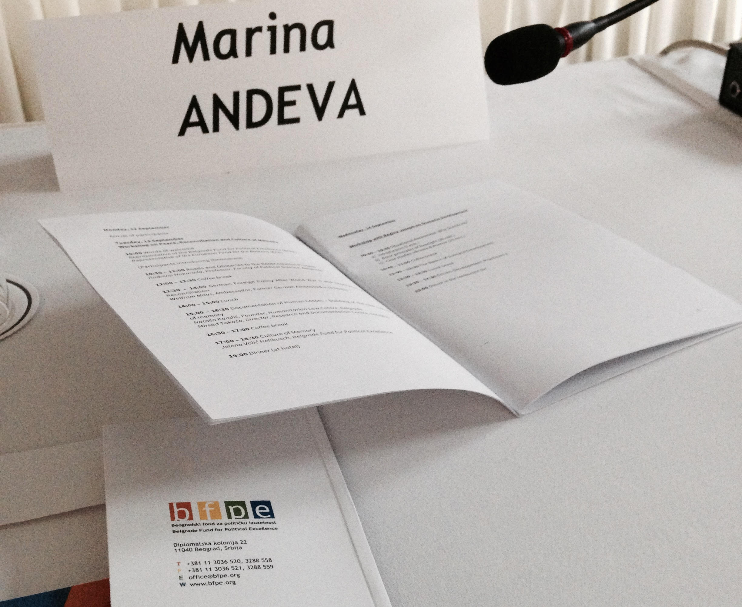 UACS SPS faculty participates at the Regional Academy organized by the Belgrade Fund for Political Excellence