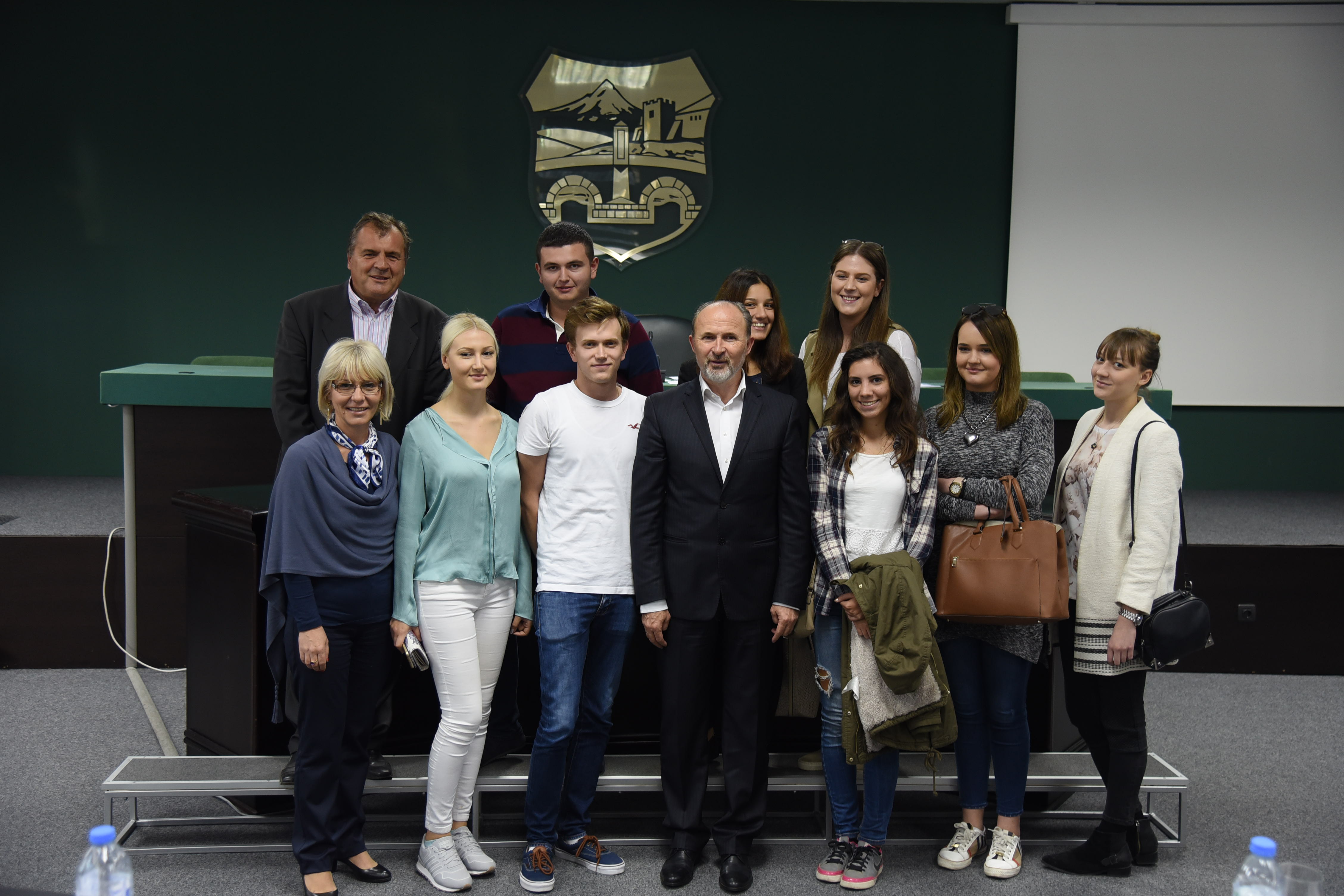 Visit to the headquarters of the City of Skopje