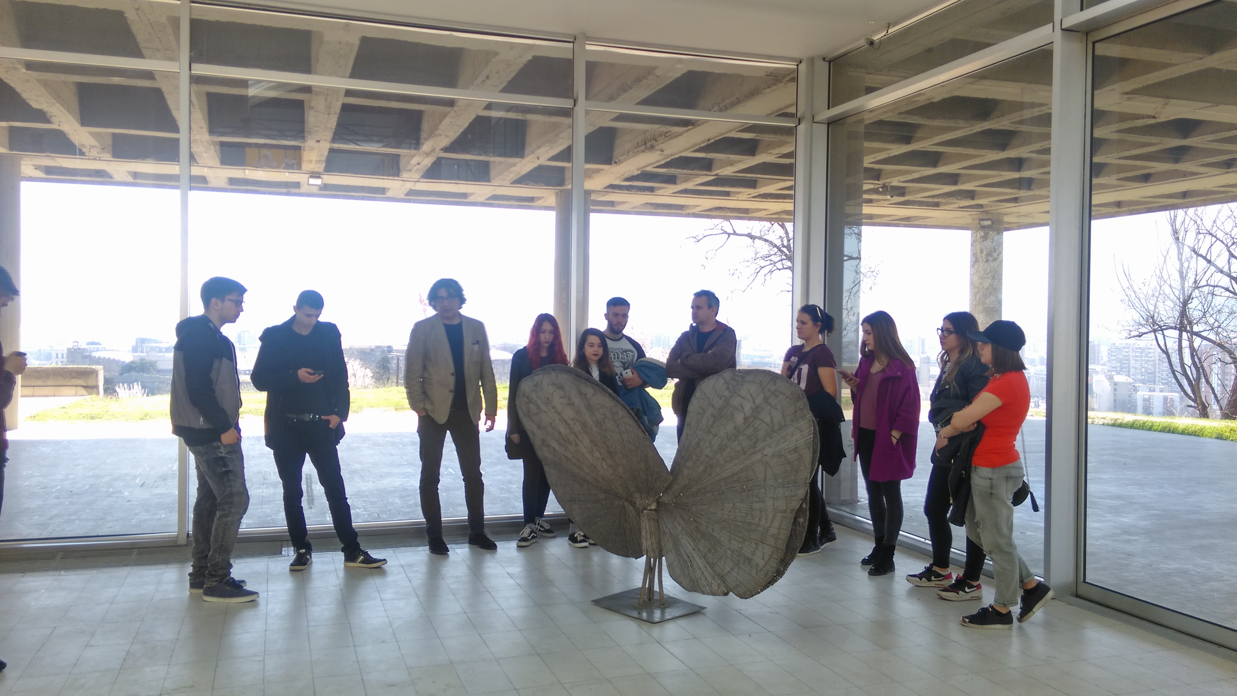 UACS SAD students visited the Museum of Contemporary Art in Skopje