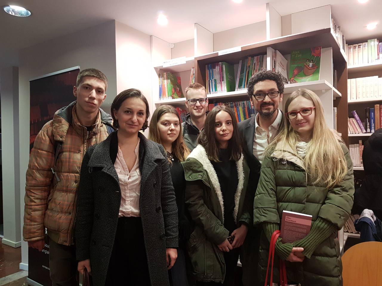 Студентите од странски јазици присуствуваа на промоција на романот „Деликатност“ на Давид Фоенкинос