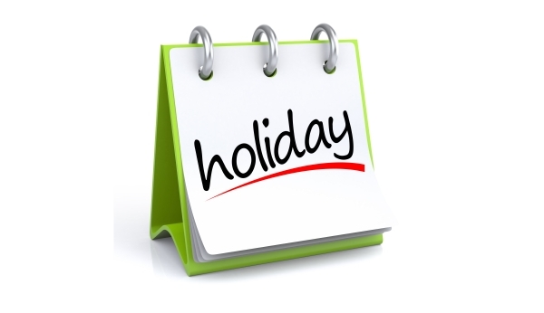 Известување за неработни денови на УАКС