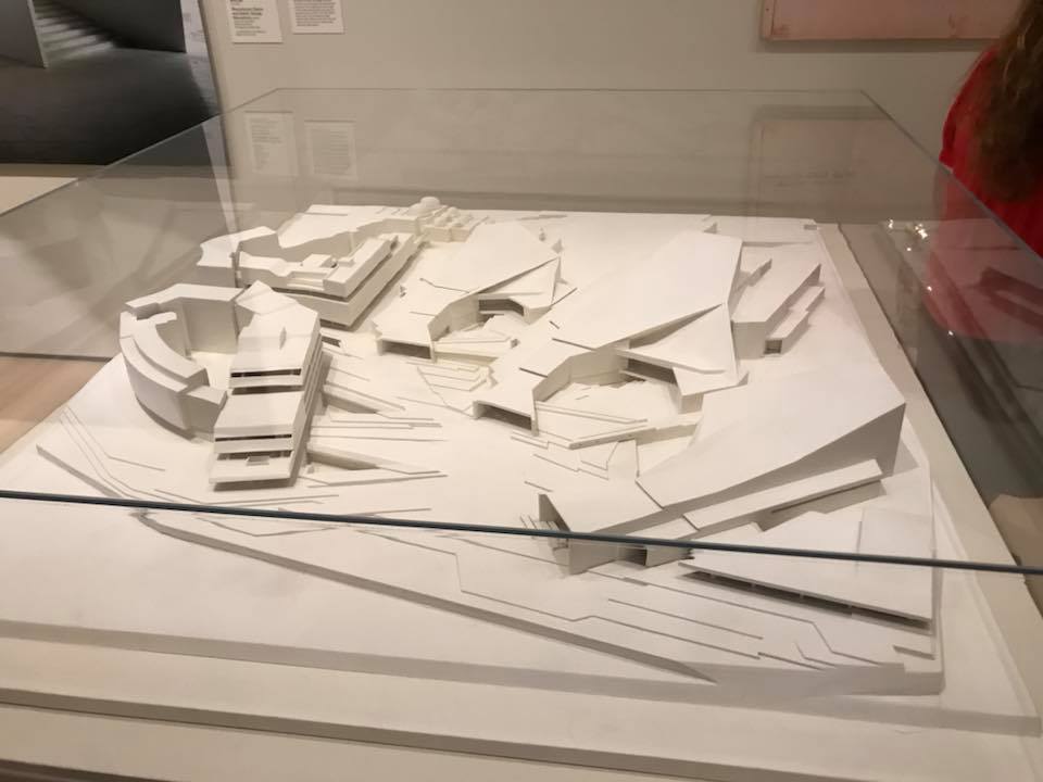 Ass. Vladimir Deskov with the exhibition Toward a Concrete Utopia: Architecture in Yugoslavia, 1948–1980 in the Museum of Modern Art in New York