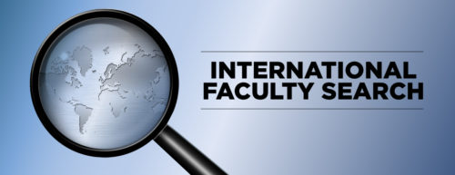 Open Call for expatriates - Faculty position available
