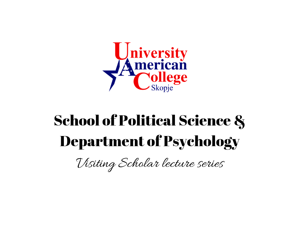 Visiting scholar﻿ Dr. Costas Stratilatis