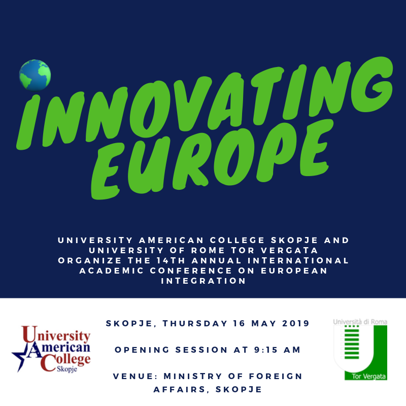14th annual international academic conference on European integration 