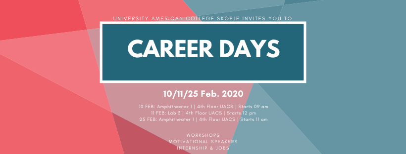 Career Days at University American College Skopje