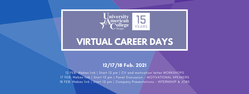 UACS Virtual Career Days 2021