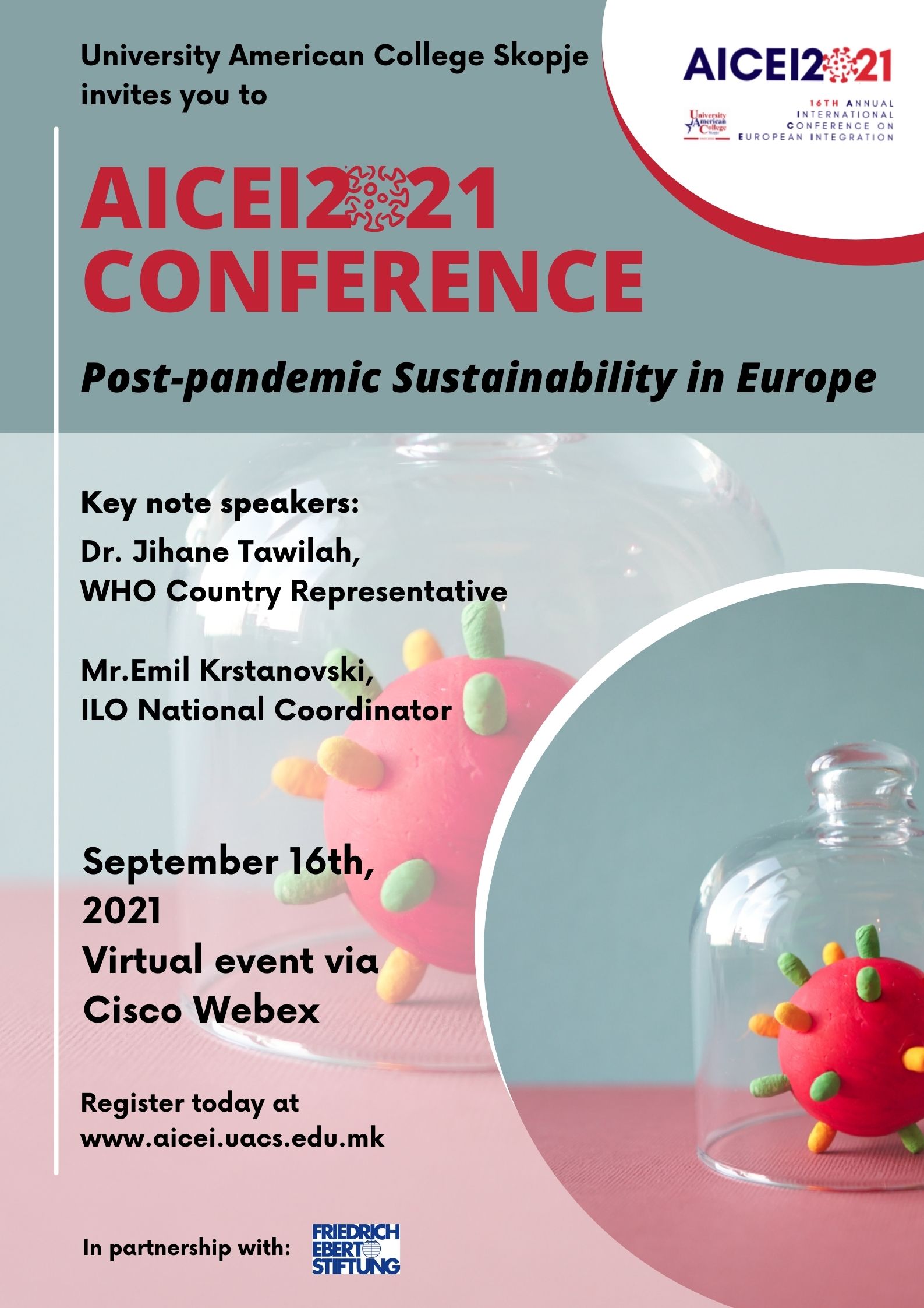 16th Annual International Conference on European Integration – AICEI2021