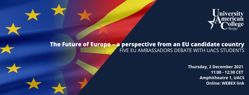 The Future of Europe – a perspective from an EU candidate country