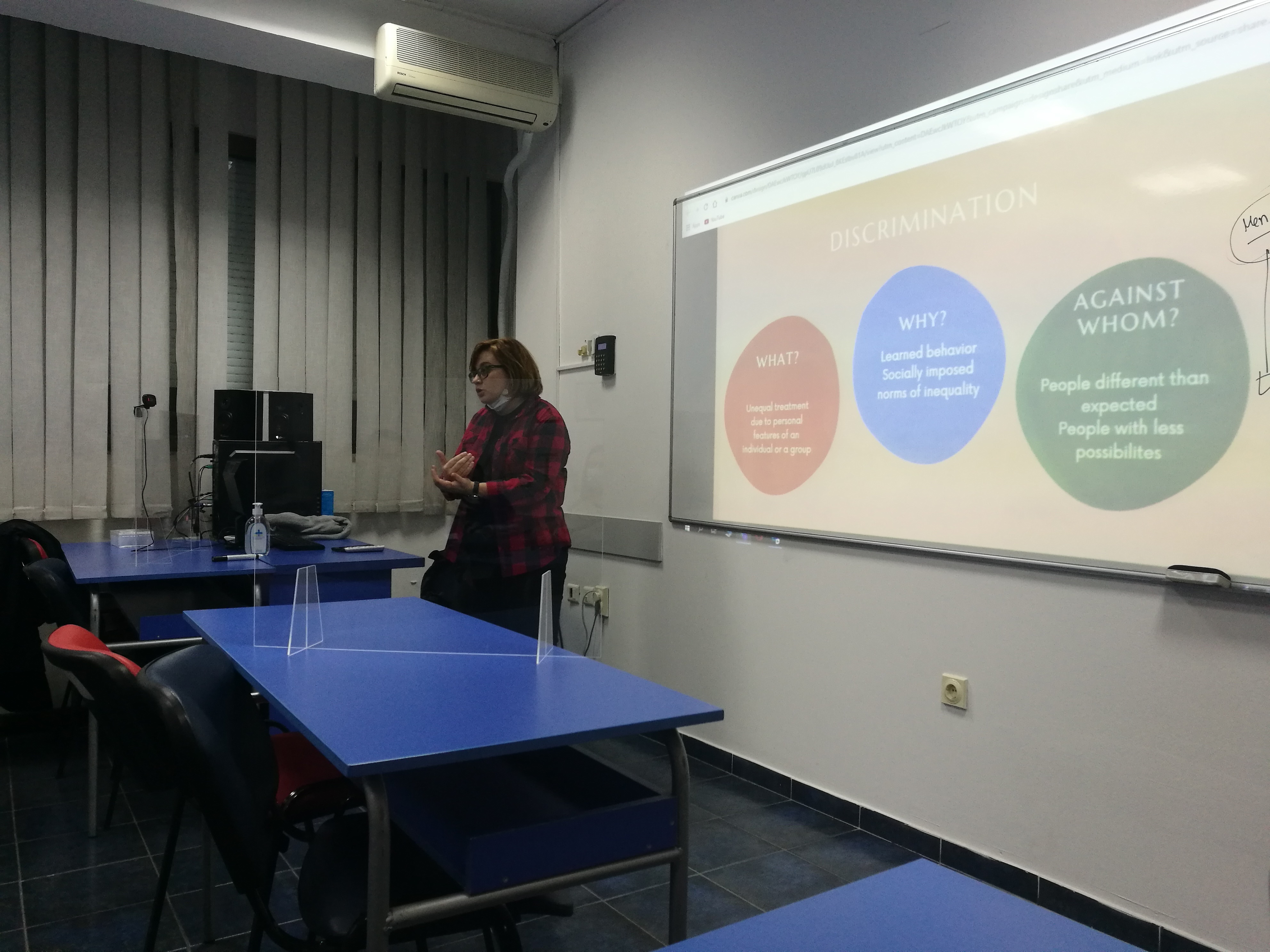 Series of lectures on the topic of discrimination as part of the International Human Rights Law course at the SPS