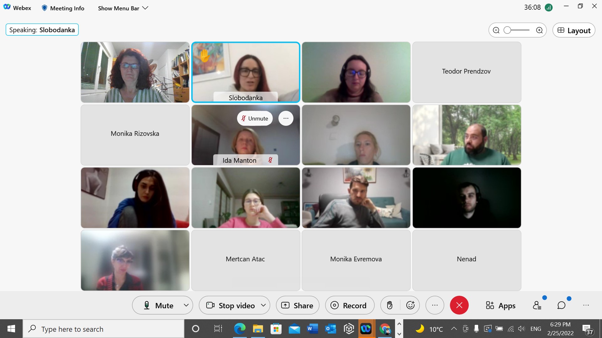 Ida Manton, guest speaker at the course Creating and Managing Organizational Change