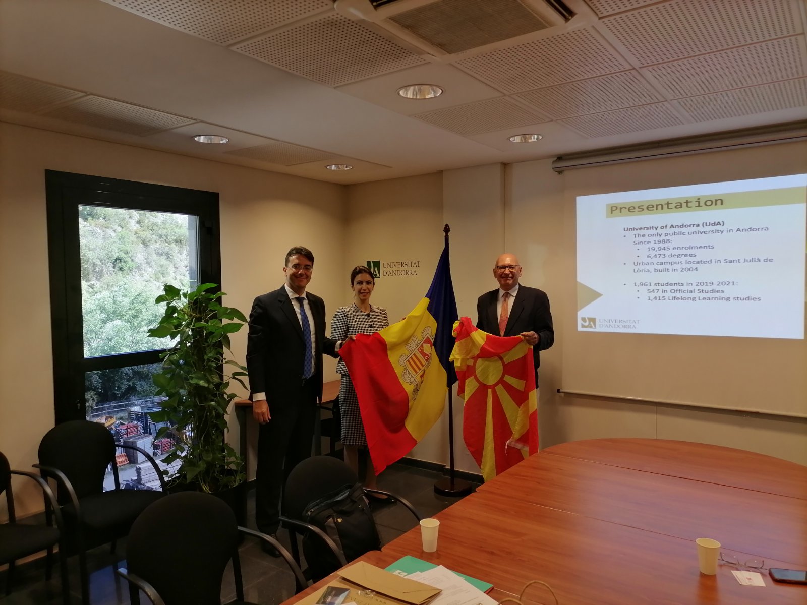 Collaboration between UACS and University of Andorra