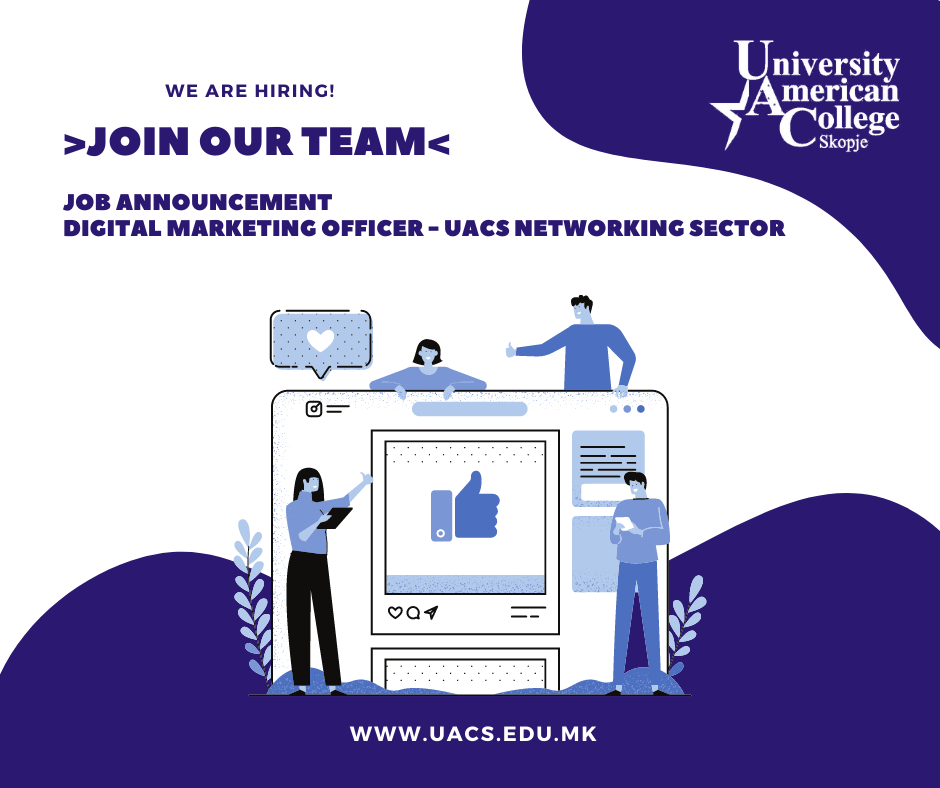 Job Announcement: Digital Marketing Officer - UACS Networking Sector