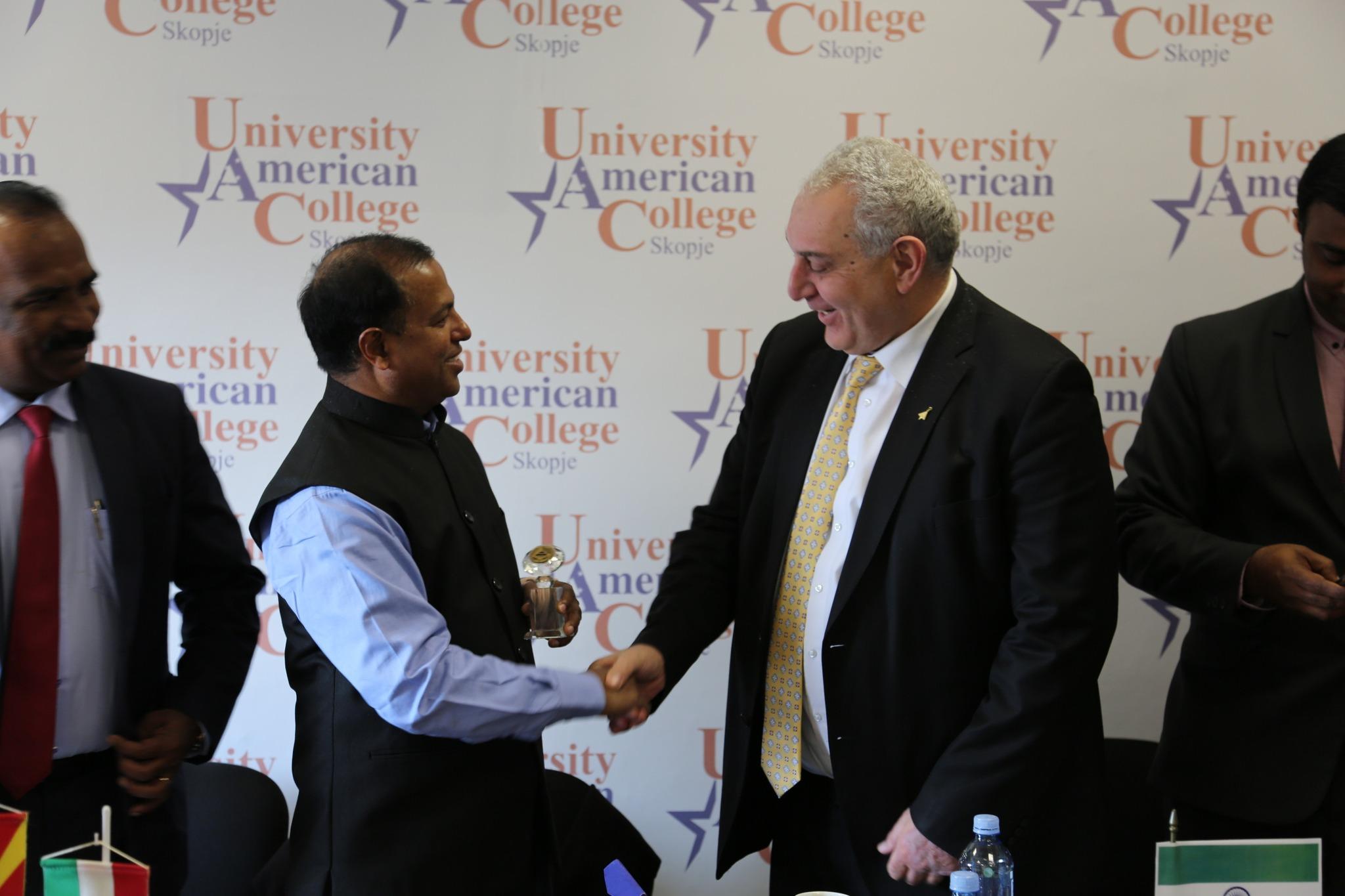 International visit at UACS from the Kristu Jayanti College Autonomous from Bengaluru, India