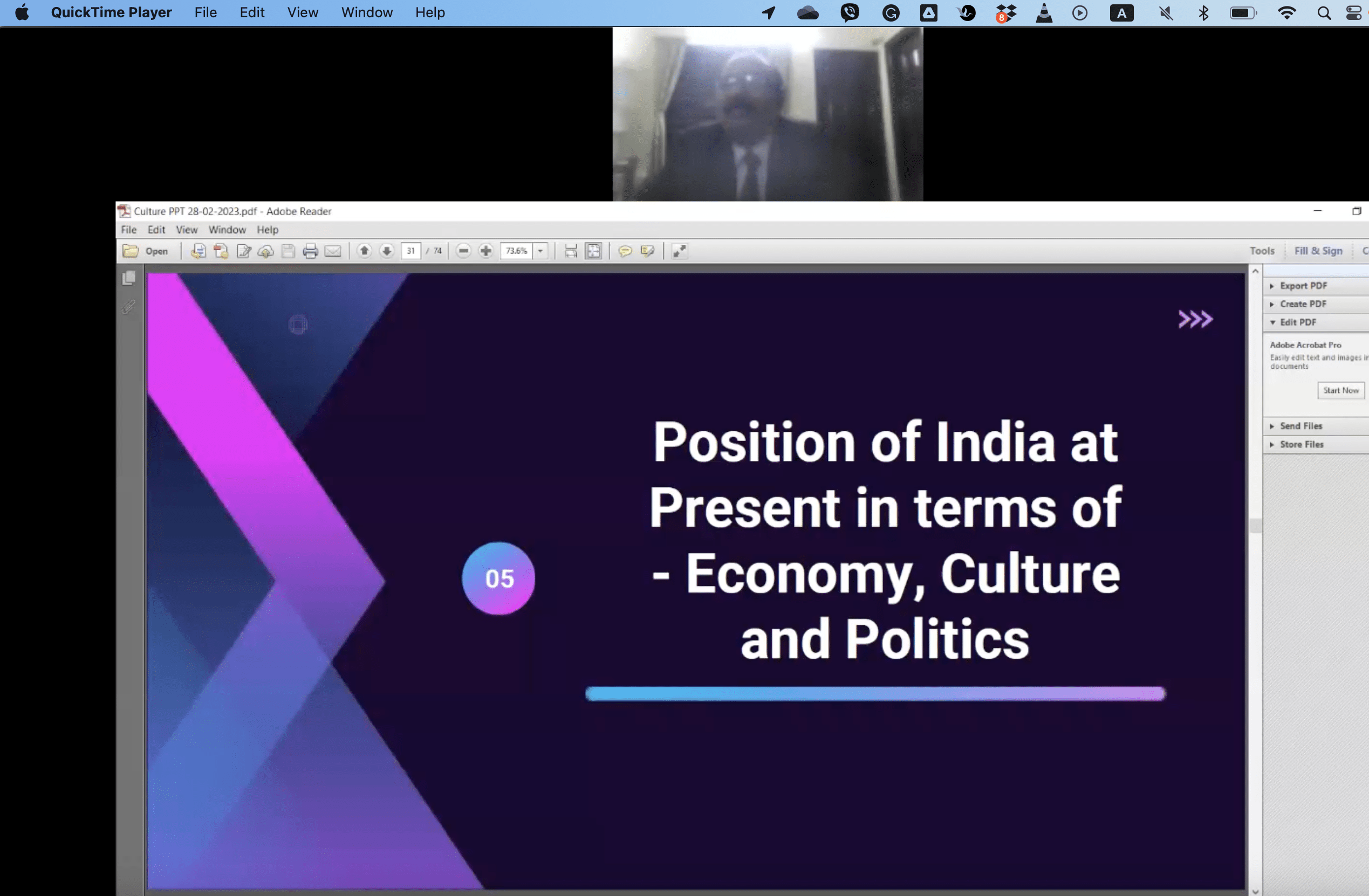 Dr. Aloysius Edward J, Dean of the Faculty of Commerce and Management at the Kristu Jayanti College from Bengaluru Karnataka India - Guest speaker at UACS