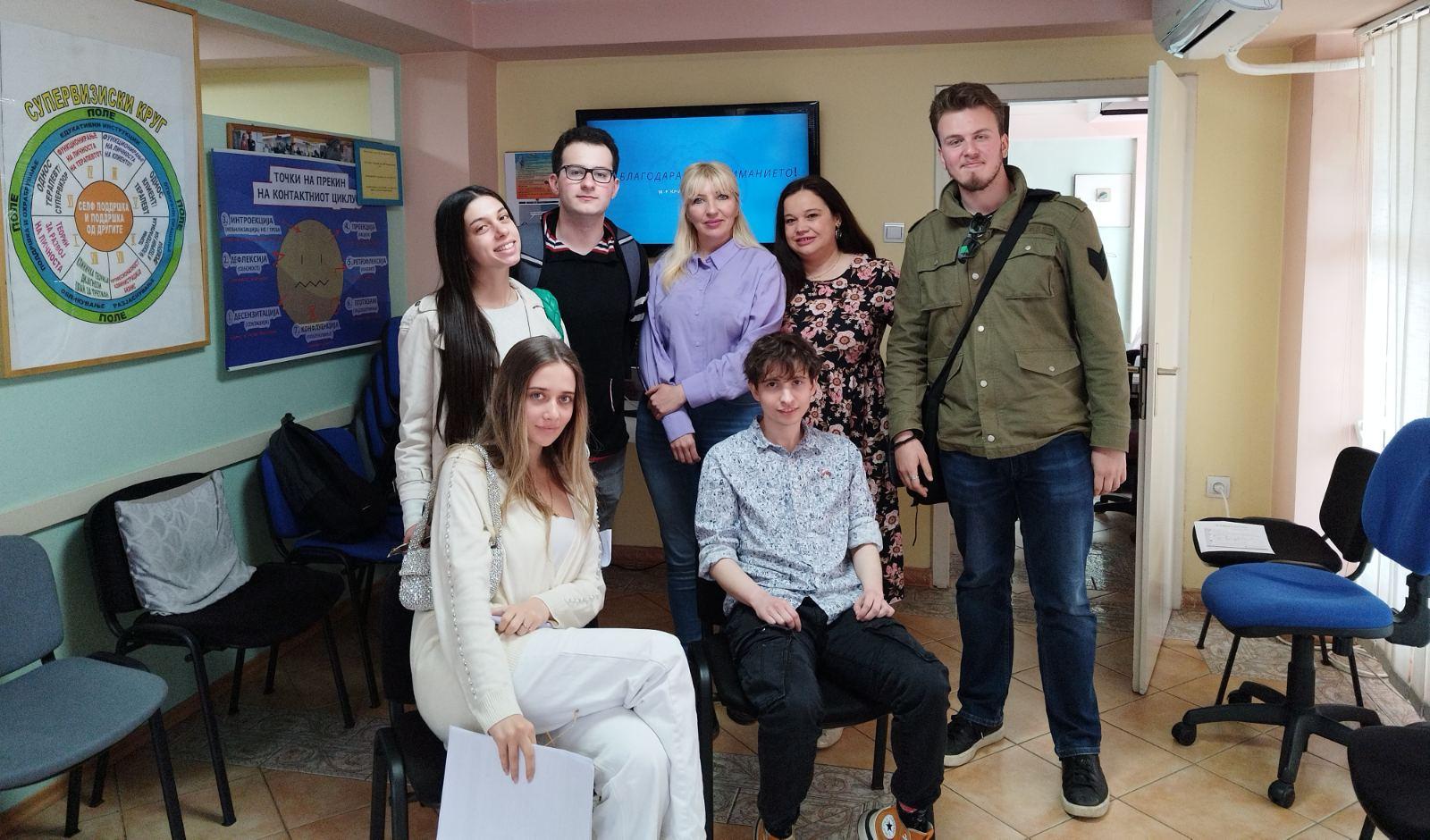 Organized lectures by Prof. Blagica Rizoska Vanic as part of the psychology department at UACS