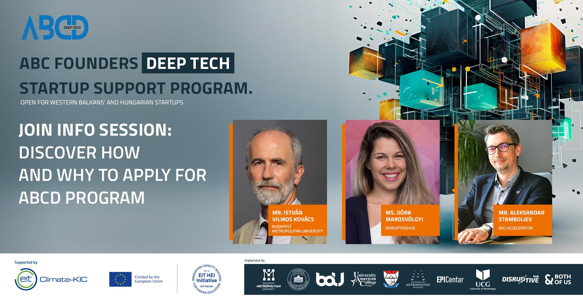 Join Us for a Virtual Session for the ABCD Project, implemented by UACS (September 5th, at 16:00)