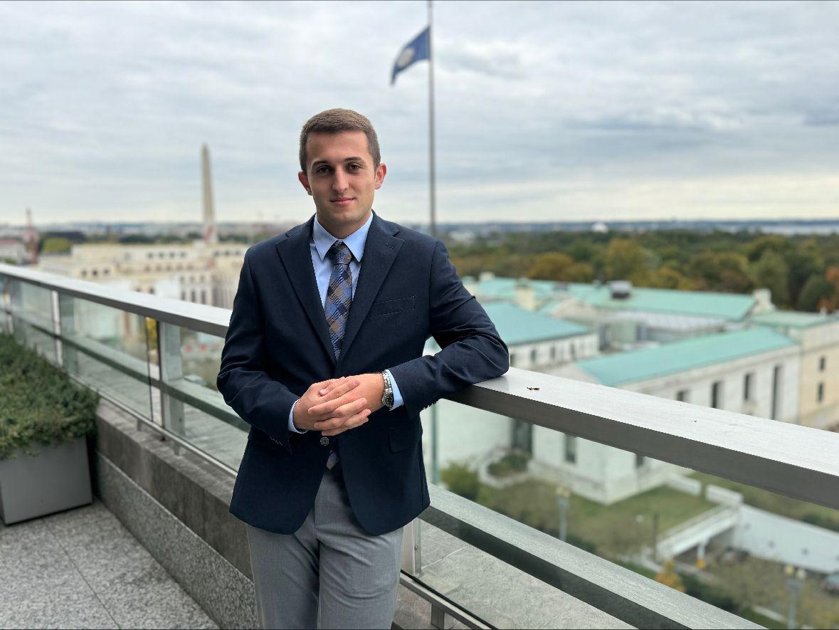 UACS Student Council President Filip Trajkovski's Youth Exchange Experience in Washington D.C.