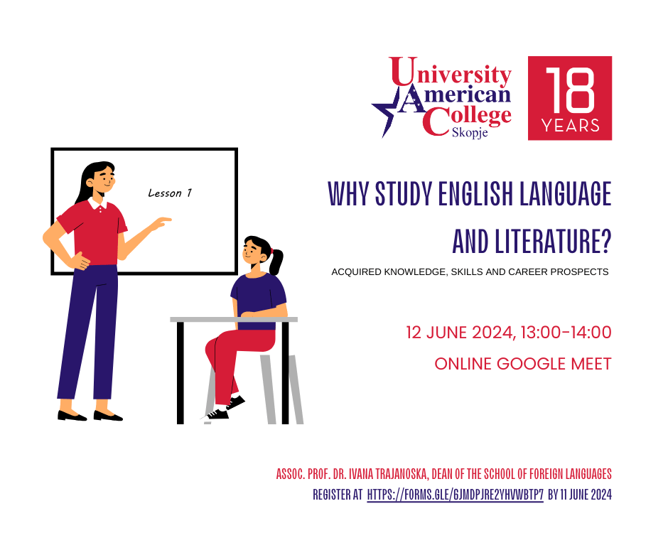 Why study English Language and Literature?